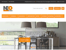 Tablet Screenshot of neo-furniture.com